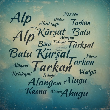 eski türkçe isimler