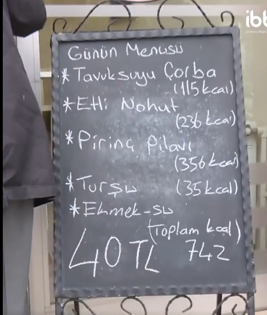 eyüpsultan kent lokantası menüsü